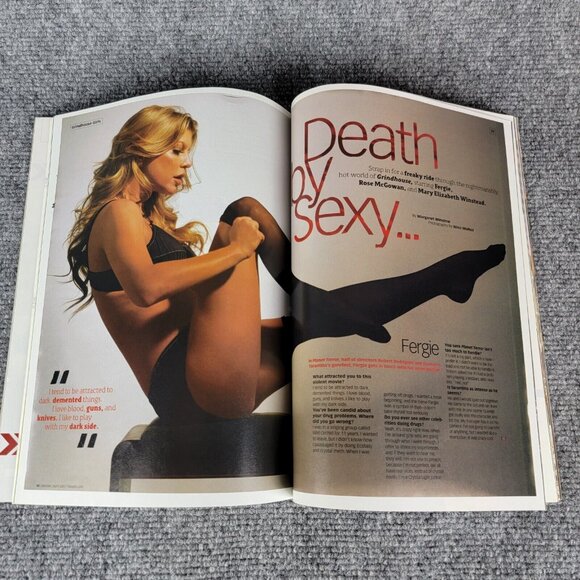 Maxim Magazine April 2007 #112‎ Fergie Cover - Picture 3 of 5